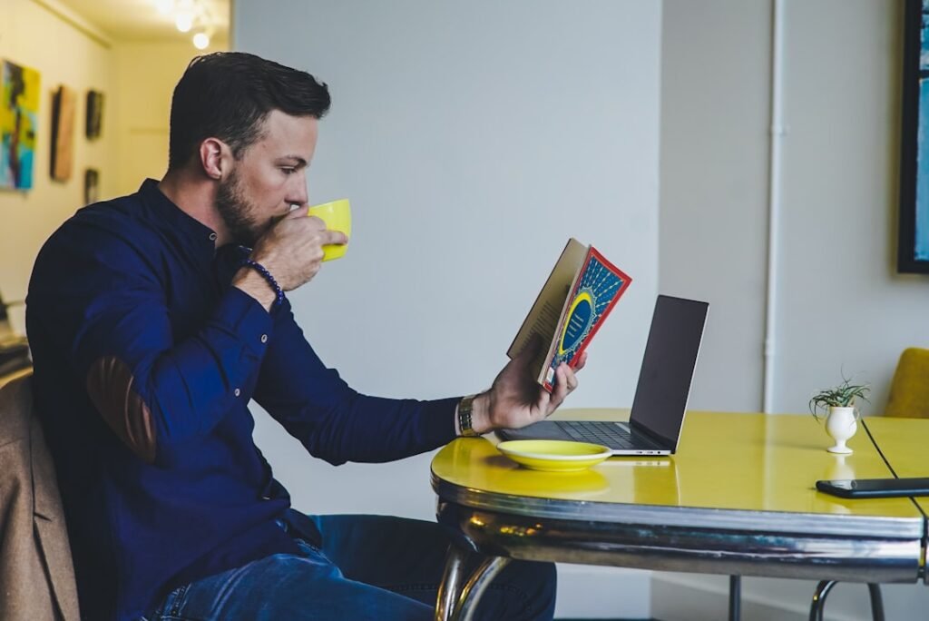 Photo Stressed businessman